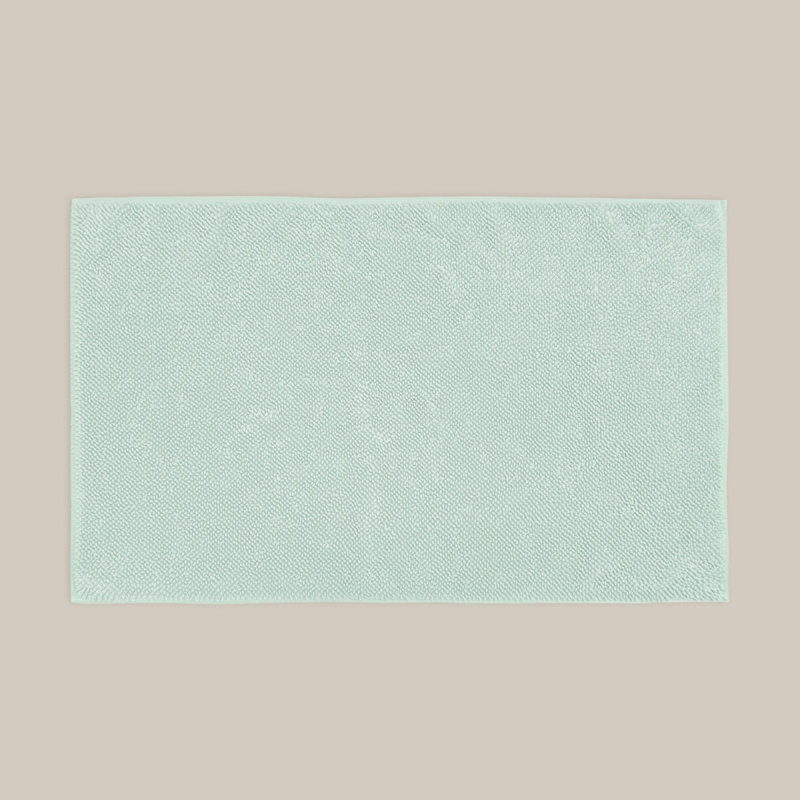 100% Cotton Bath Mat, Blue