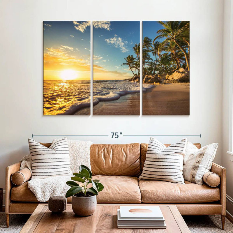 Gillard Dominican Caribbean Coast, 42" H x 65" W