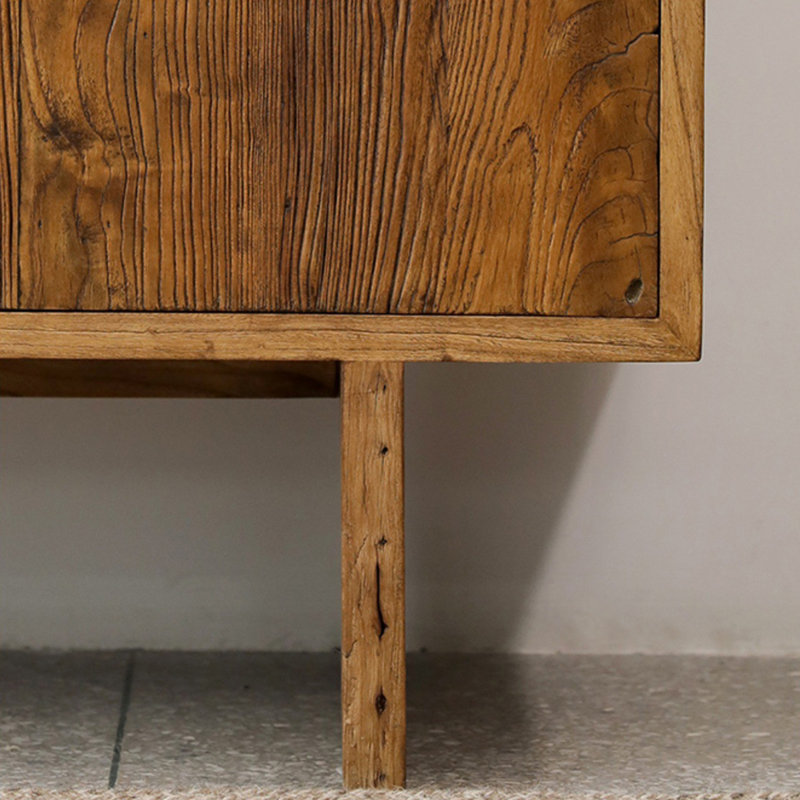 Wabi-sabi style sideboard cabinet locker