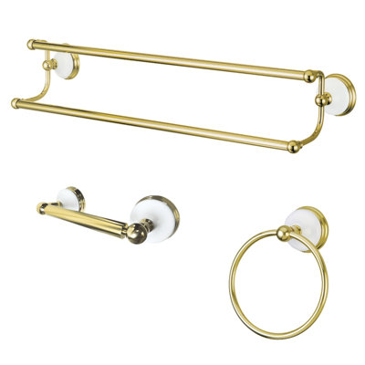 Kingston Brass Victorian 3-Piece Bathroom Hardware Set