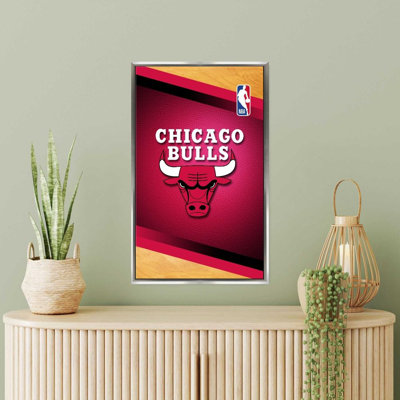 Chicago Bulls NBA Canvas Wall Art – Officially Licenced Basketball Team Print – Ready to Hang
