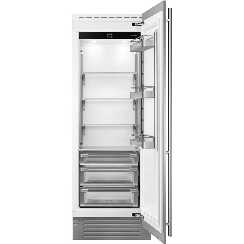 Colonne de réfrigérateur 30 po avec poignées, compresseur inverseur, écran tactile TFT