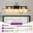 5-Light Bathroom Vanity Light with Clear Glass Shades for Vanity Mirror, Bathroom, or Bedroom-233754100-233754103