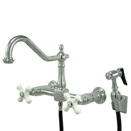 Heritage Hot & Cold Water Dispenser with Side Spray Elements of Design 