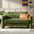 Werts 59.5" Modern Curved Chenille Loveseat Sofa-2035809731