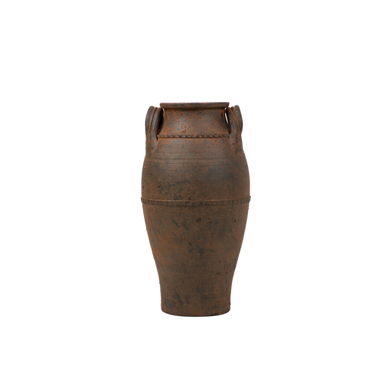 CERAMIC VASE, Brown, Overall Height- 60cm