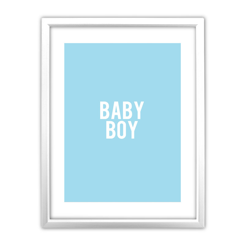 Single Picture Frame Print, White