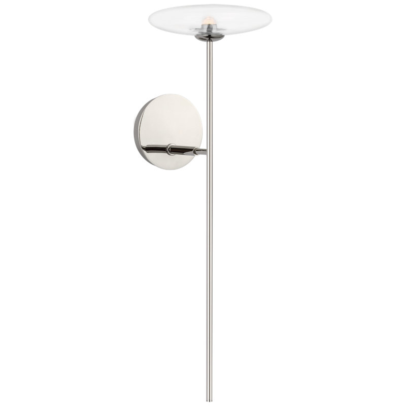 Calvino 1 - Light LED Wallchiere, Polished Nickel