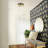 Transitional 2 Light Gold Square Flush Mount-1976606643