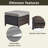5 - Person Patio Conversation Set with Cushions-1347614600-1347614602