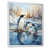Cadre flottant blanc