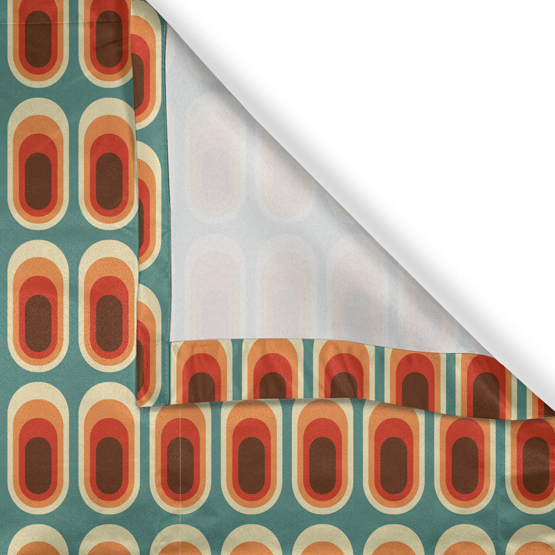 Semi Sheer Curtain Pair, 280cm W x 325cm L