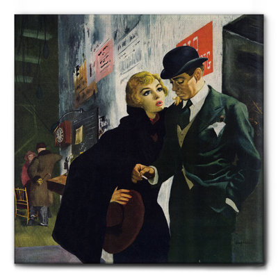 The Saturday Evening Post by Giallobus - Wrapped Canvas Rectangle Print