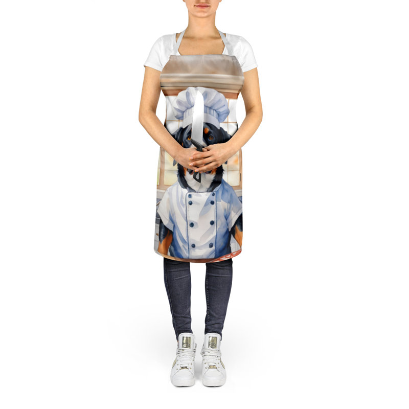 No Pattern Bib Apron