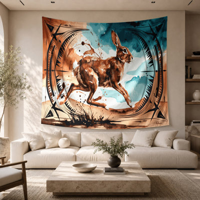 Tapisserie murale Southwestern Animals Jackrabbit 29