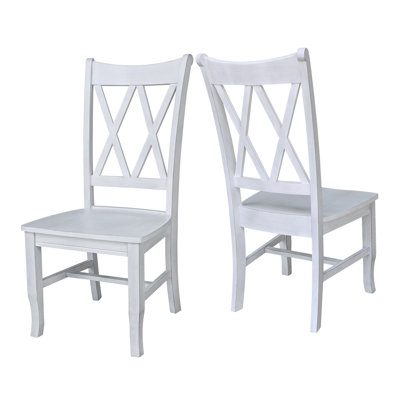 17.3'' H Solid Wood Side Chair