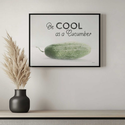 «Be Cool as a Conucumber» par Lori Deiter, reproduction d'art