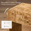 Console 2 tiroirs en bois massif l 54 po Eustaquio-2006993594
