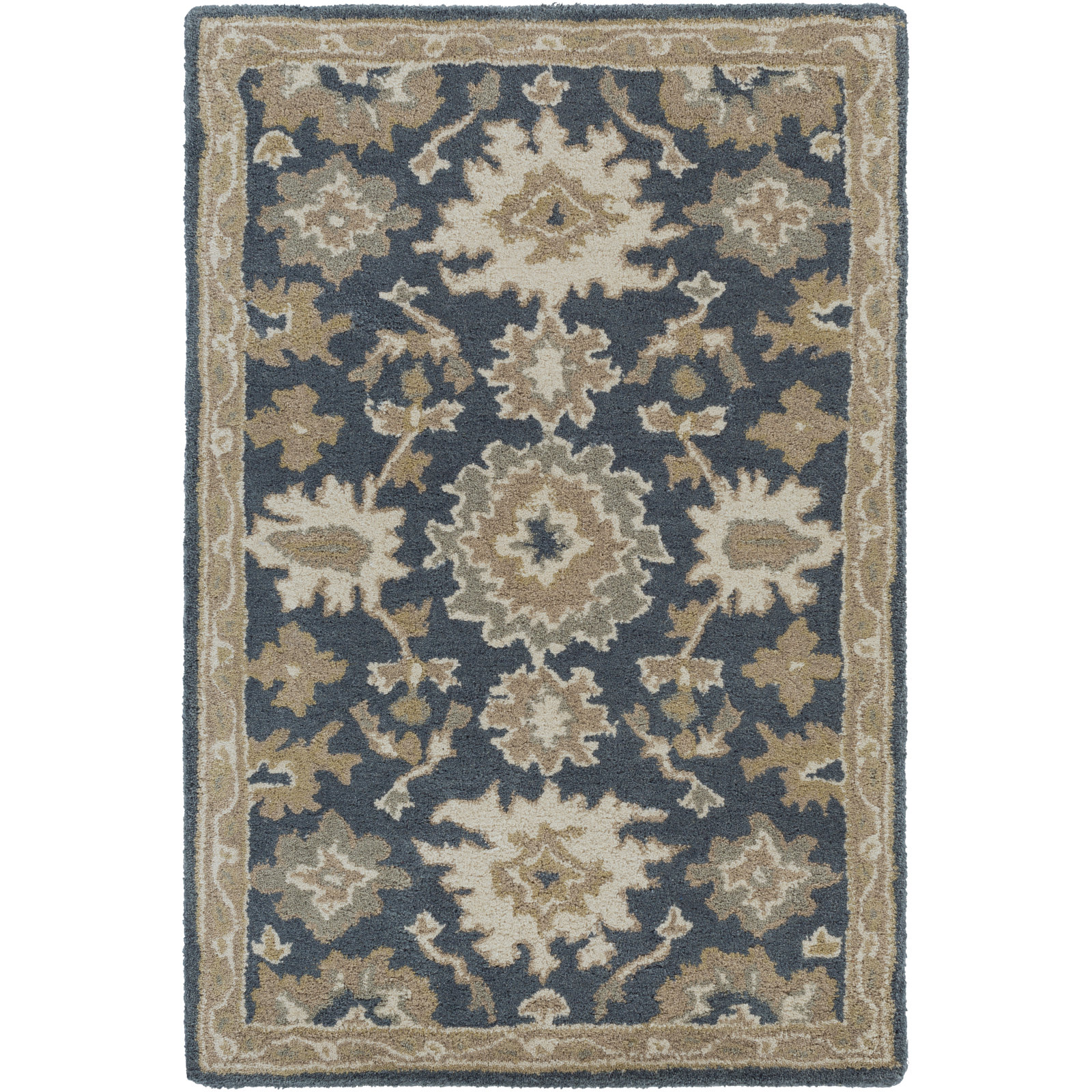 Arden Hand-Tufted Wool Floral Rug, Rectangle 12' x 18'