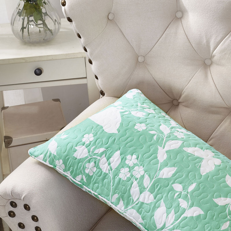 Housse de coussin Birdsong, Bleu sarcelle
