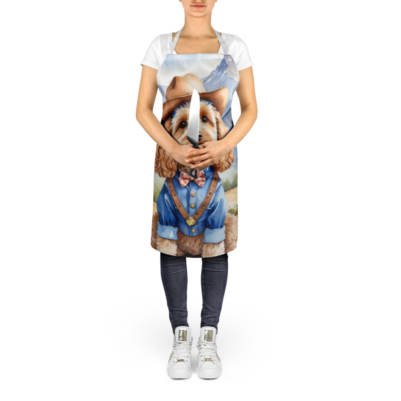 No Pattern Bib Apron