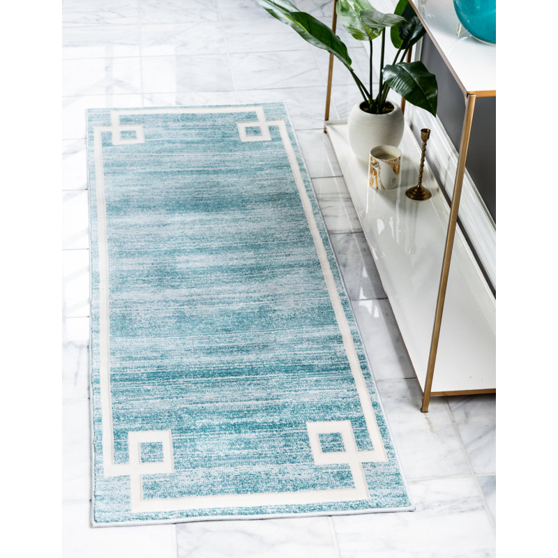 Tapis Uptown Teydgha Jill Zarin Hill, Tapis de couloir 2 pi 2 po x 6 pi 1 po