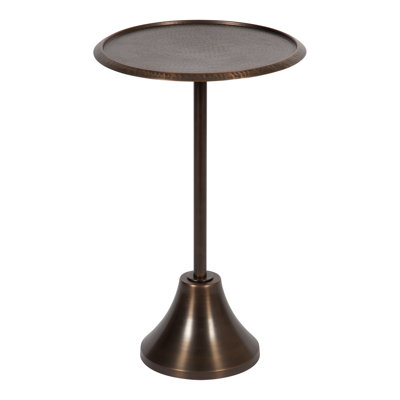 Alex-May Iron Top End Table