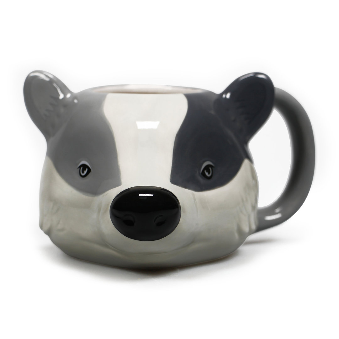 Mug Shaped Boxed - Harry Potter (Hufflepuff- Badger)