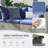 7 Pieces Rattan Patio Conversation Sets With Cushions-1993014273