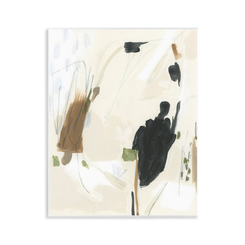 «Subdued Neutral Abstract Wall Art» par June Erica Vess
