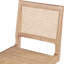 Chaise d'appoint à dossier plein en bois massif Abraxas-478732987