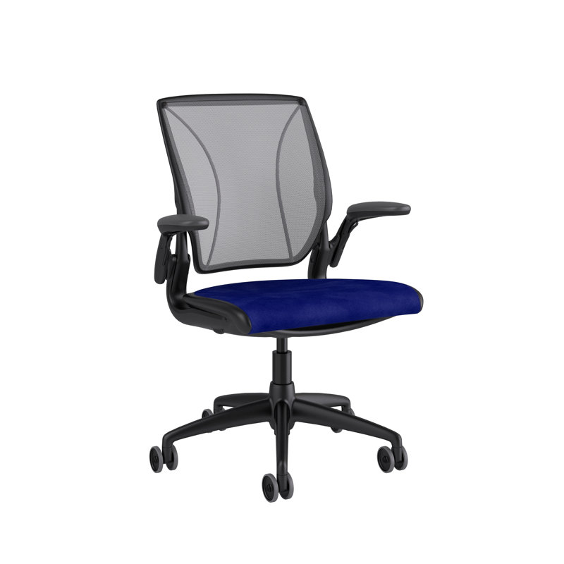 Mesh Task Chair, Pinstripe/Cadmium Yellow, Dash/Platinum, Black