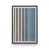 Satin Black Floater Framed Canvas