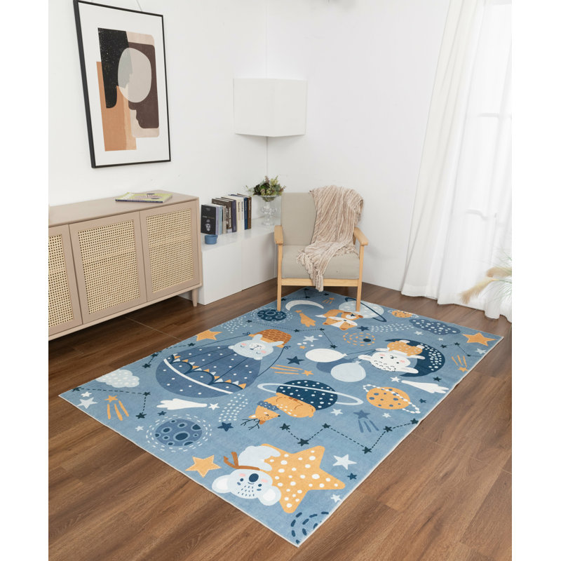 Aania Rectangle Area Rug, Rectangle 5' x 7'
