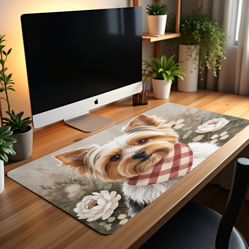 Polyester Desk Pad, 23.6x13.8