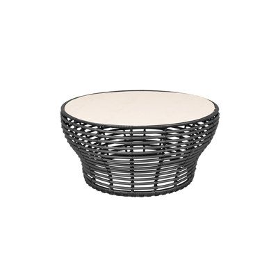 Basket Round Outdoor Coffee Table ,