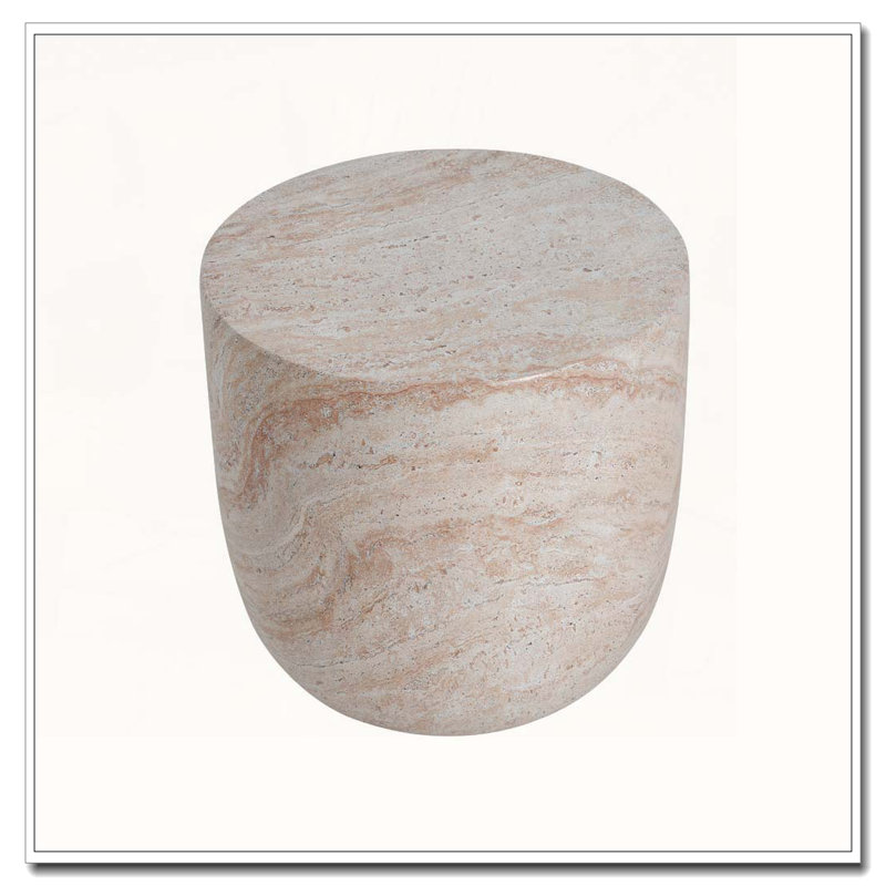 Table d'appoint d'extérieur en béton