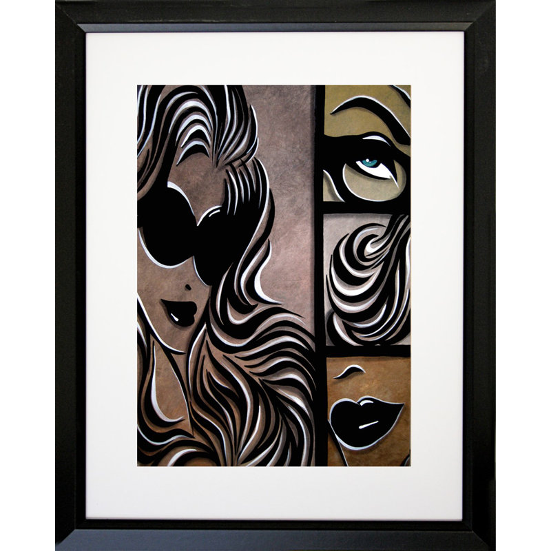 «Options» par FidoStudio, impression encadrée, Cadre noir, Blanc, H 16 po x l 20 po x P 1 po