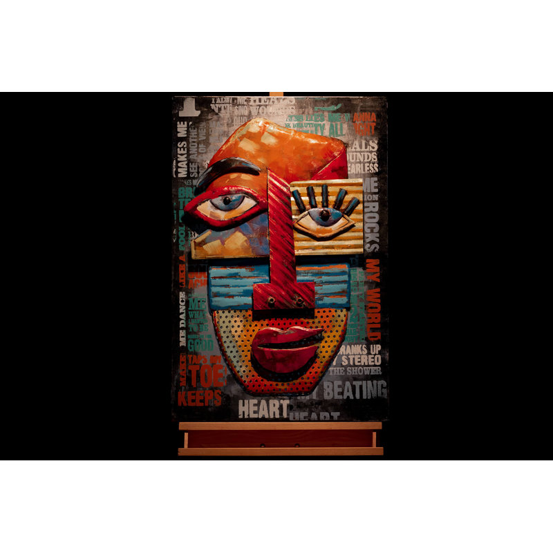 Handmade Entertainment Wall Decor on Metal