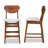Hollman Solid Wood 23.6'' Counter Stool-1707631459