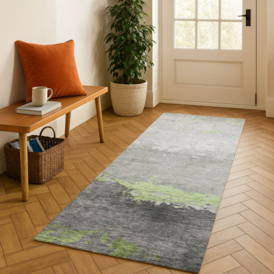 Premium Machine Washable Fairwood AMF1885 Modern Rug