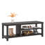 Banc de hall d'entrée 43 "avec rangement pour chaussures Hulstein, gris foncé-129519540-129519536