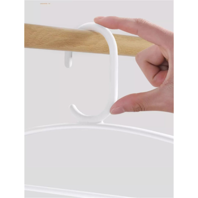 Cintre standard en plastique antidérapant Ondreya pour robe / chandail / chandail, 6