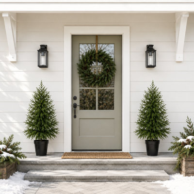 Faux Tree in Nursery Pot