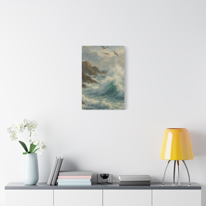 Aaroon Single Picture Frame Print on Canvas, 60.96 cm H x 40.64 cm W