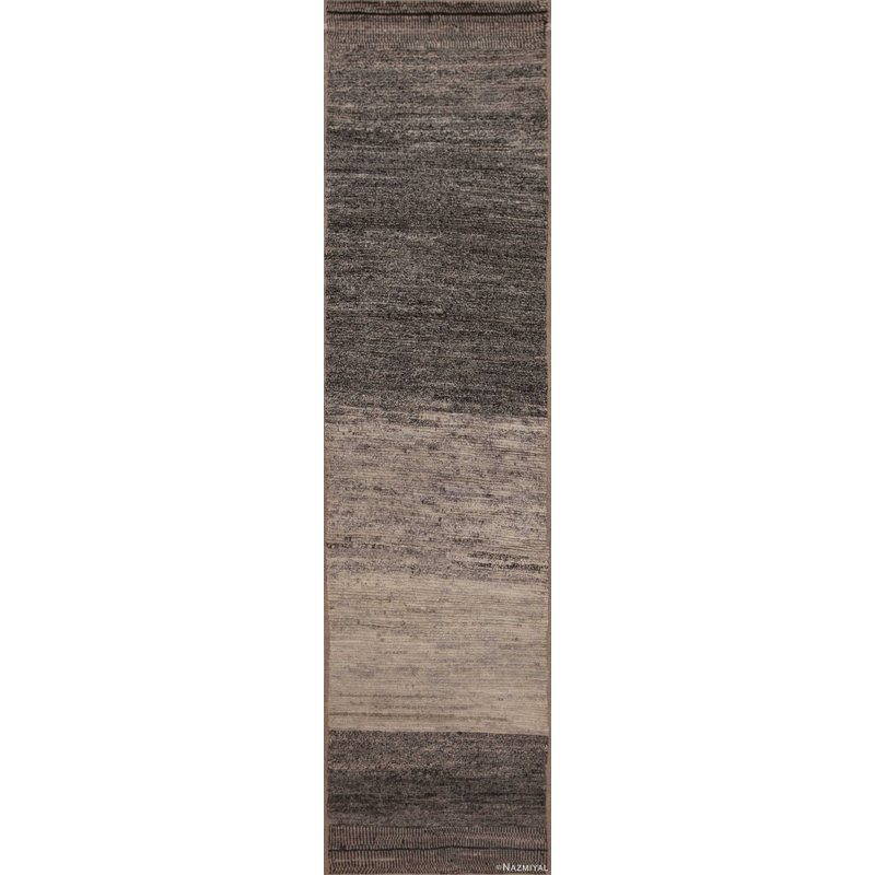 One-of-a-Kind 3' X 12'8" Hand Knotted Area Rug