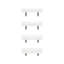 Beyhan 4 Piece Bracket Shelf-101705140-101705139