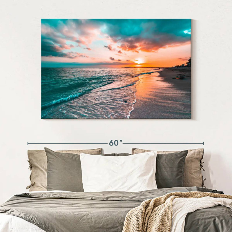 Sur toile, H 51 po x l 34 po x P 1,25 po