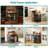 Mini Fridge Stand with Storage and Reversible Shelves-1511870021