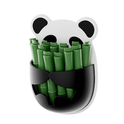 pla stic clip Pandas Sealing Clips For Kitchen Snacks 12 Clips With Opening And Closing Mechanism